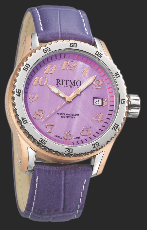 Purple rose gold